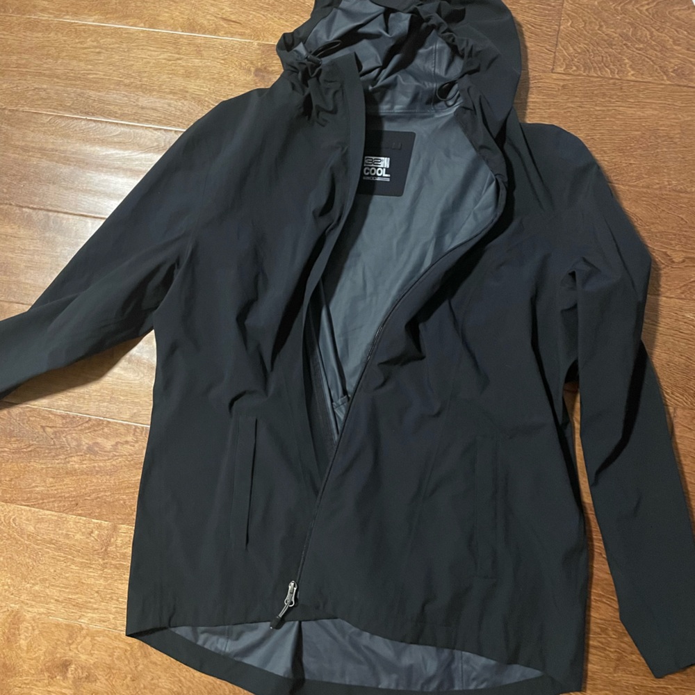 Black Hooded Jacket